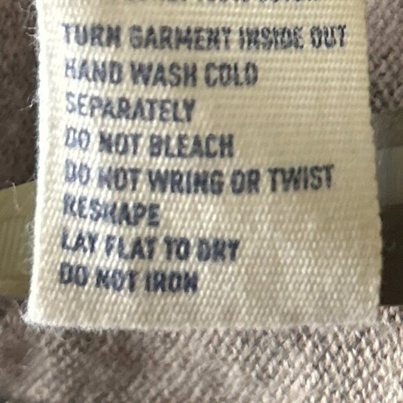 American Eagle SZ L Mocha Sequin Cotton Cardigan Dressy Formal Party Sparkle - Picture 11 of 11